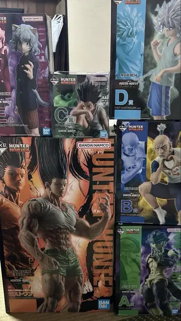 제일복권 HUNTER x HUNTER CHMERA ANT 피규어 6점