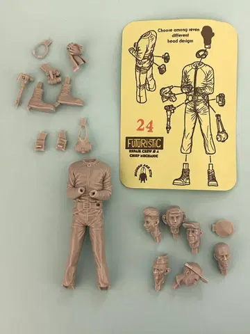 FUTURISTIC MODEL KIT 레진 키트 1/20 원더 페스티벌
