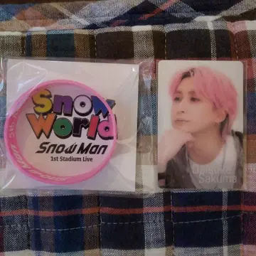 Snow World 굿즈 2세트 사쿠마 다이스케