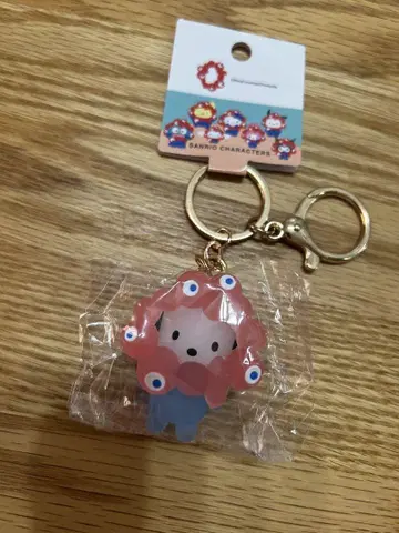 EXPO 간사이 만박 산리오 미야쿠미야쿠 클리어 컬러 키링 포차코