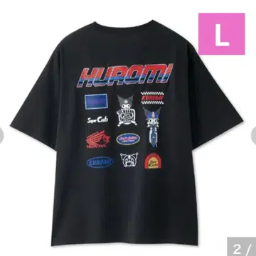 쿠로미 HONDA 한정판 콜라보 T셔츠 L 산리오 혼다 KUROMI