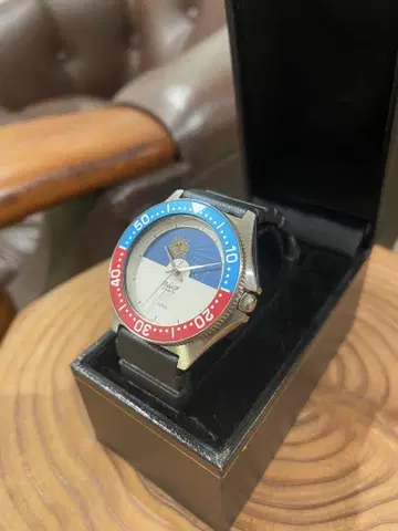 미사용 80년대 다이버즈 MADE in JAPAN 문페이즈 펩시