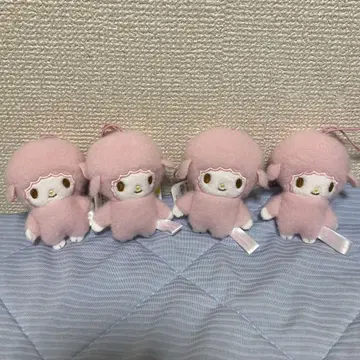 산리오 후와모코 와펜 컬렉션 마스코트 마이 스위트 피아노 4개