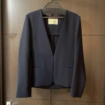 UNITED ARROWS 셋업 노카라 자켓 와이드 팬츠