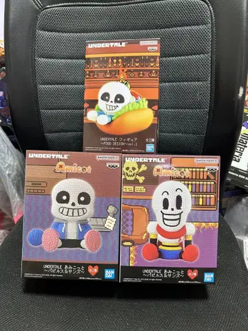 UNDERTALE 아미콧토 피규어 3개 세트 미사용