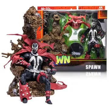 디럭스 스폰 액션 피규어 7인치 SPAWN 아메리칸 코믹스