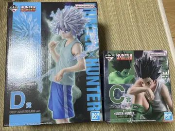 HUNTER x HUNTER 제일복권 D상 키루아 C상 곤 피규어