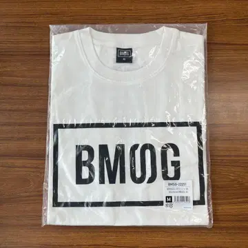 BMSG 로고 T셔츠 화이트 M 사이즈