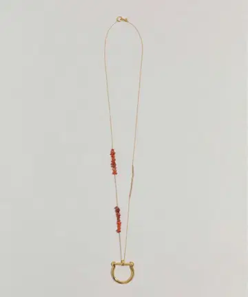 LAPUIS 라피유 Ring Parts 목걸이 레드 완판템