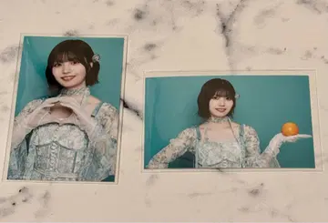 노기자카46 나카니시 아루노 네이블 오렌지 미니 브로마이드