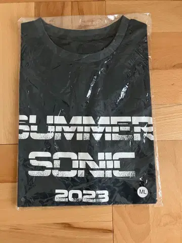 SUMMER SONIC 2023 스태프 T셔츠 ML 사이즈 다크 그레이