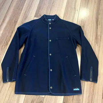 kavu 스탠드 카라 울 자켓 M 네이비