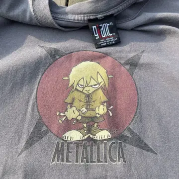 90s 00s METALLICA vintage t셔츠 giant XL