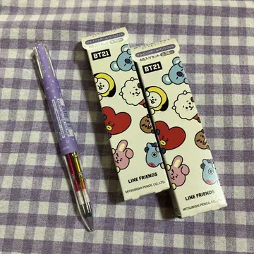 BTS BT21 볼펜 잉크 포함