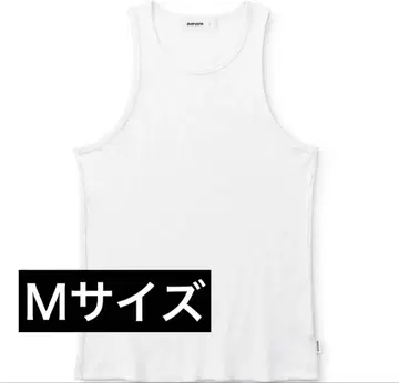 everyone rib tank top (WHITE) M 사이즈 1개