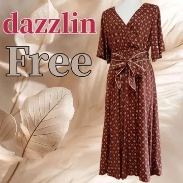 쿠스미 코하루 착용 dazzlin 다즐린 플라워 프린트 원피스 리본