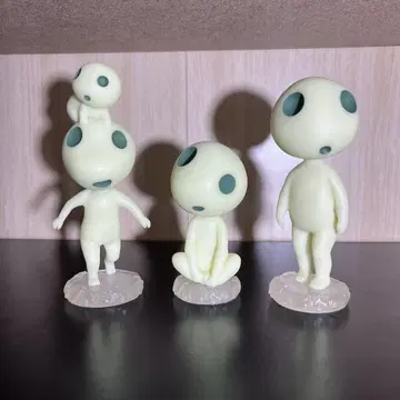 모노노케 히메 코다마 축광 피규어 세트