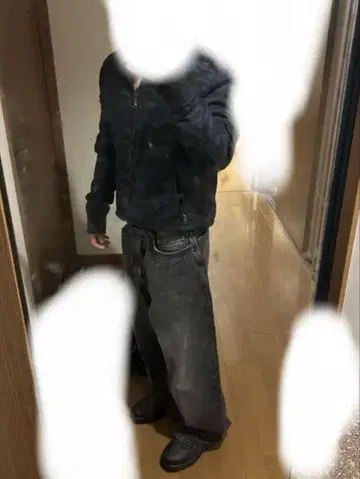 짧은 기장 자켓 카모플라쥬 MA-1 구제 의류