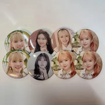 NiziU 마유카 캔뱃지