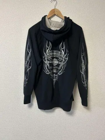Harley-Davidson 프레임 지퍼 후드티