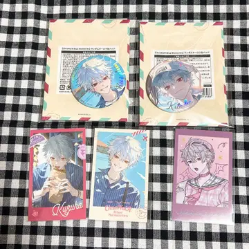 ChroNoiR Blue Memories 쿠츠하 캔뱃지 폴라로이드