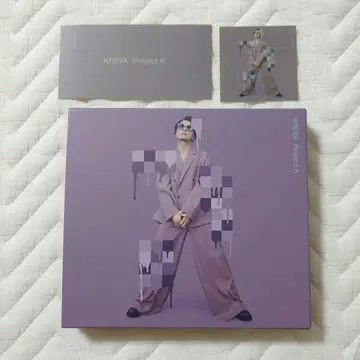 KREVA Project K 초회 한정판 CD 일본어 랩 스티커