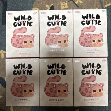 CRYBABYWild butCutie 시리즈 봉제 인형 펜던트 6피스