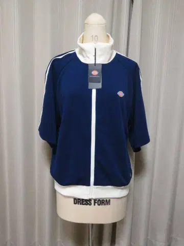 Dickies 반팔 트랙 자켓 네이비