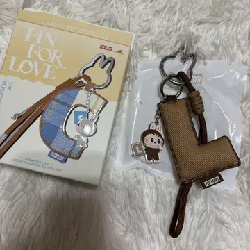 러브브 신상 PIN FOR LOVE labubu 알파벳 참 L