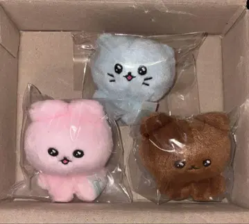 체고심 캡슐 토이 봉제 인형 우사고심 곰고심 고양이고심 세트