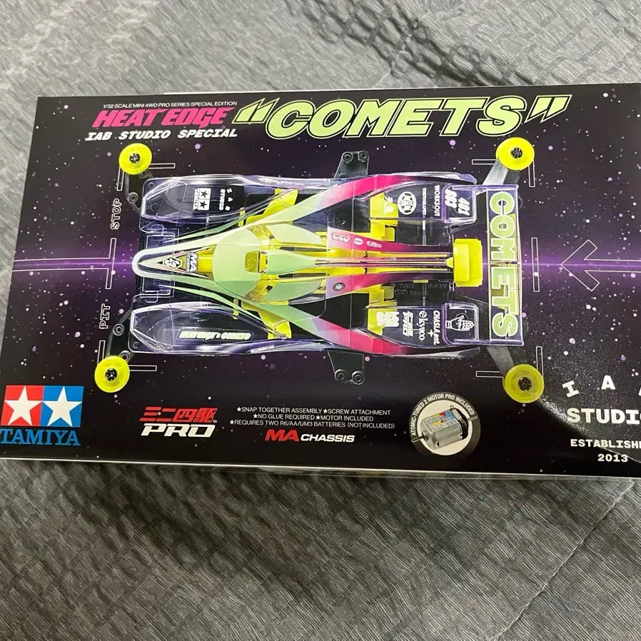 Tamiya Heat Edge 4 Comet IAB Studio Special Mini Car #rc카