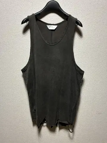 Ancellm DAMAGE TANK TOP ANC-CT141 탱크탑