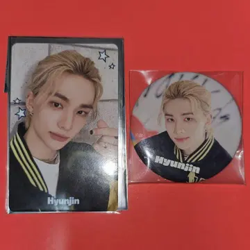 현진 toyworld 스키즈 트레이딩 카드 캔 배지 세트