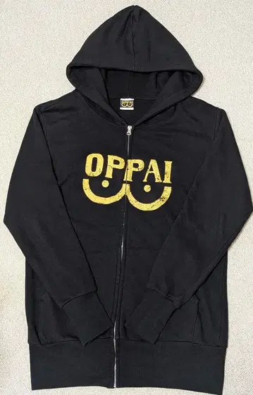 원펀맨 공식 OPPAI 후드티 L 사이즈 굿즈 레어 2016