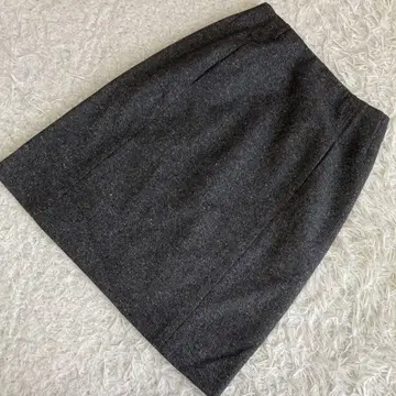 Margaret Howell 울 스커트 차콜 2 오피스