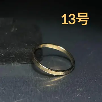 빈티지 패션 반지 골드 13호 심플 앤티크 슬림
