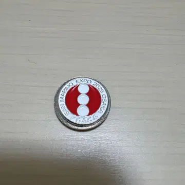 오사카 간사이 박람회 산마리노 핀 배지