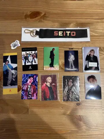 MAZZEL SEITO 굿즈 세트 판매