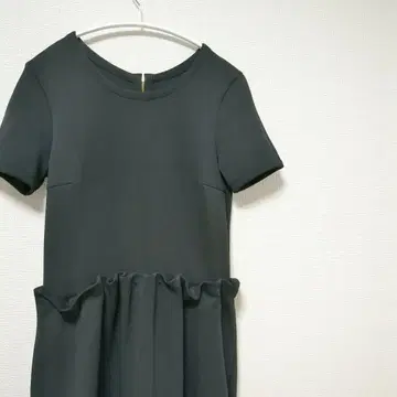 질스튜어트 JILL STUART 허리 프릴 원피스 블랙 M