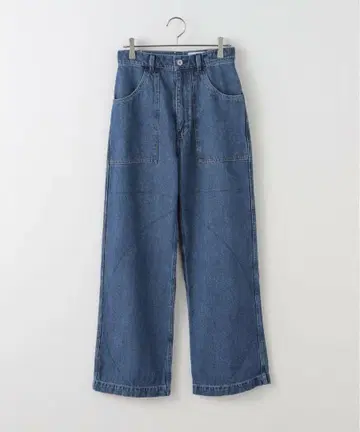IENA 이에나 블랙 별주 BUSH PANTS 데님 팬츠 블루 27