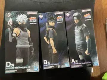 제일복권 NARUTO 마음을 비추는 붉은 눈동자 피규어 3세트