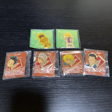HUNTER x HUNTER 핀즈 핀 배지 마그넷 6개 세트