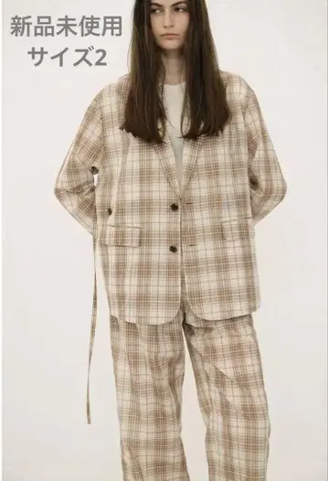 클라네 2WAY SHEER JACKET