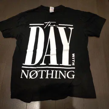 PassCode THEDAY WITE NOTHING 티셔츠 BLACK