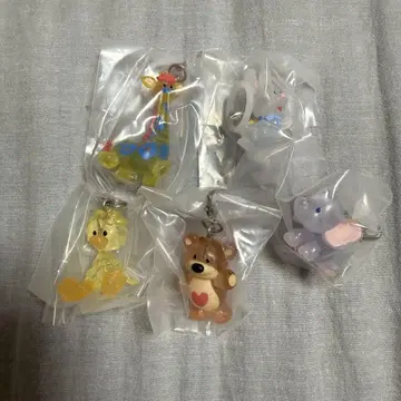 동물 캐릭터 스트랩 5세트