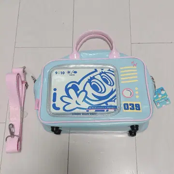 새상품 당시품 엔젤 블루 키즈 나카무라 군 에나멜 백