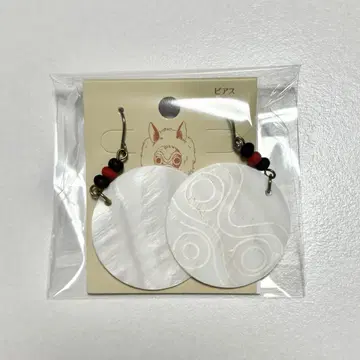지브리 모노노케 히메 산의 귀걸이 액세서리 산