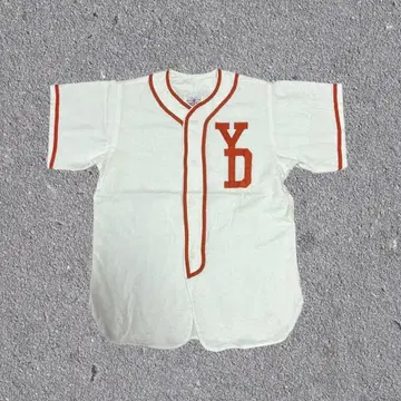 [ 60s ] 빈티지 베이스볼 셔츠 YD 로고