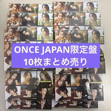TWICE ENEMY ONCE JAPAN 한정판 10장 묶음 판매