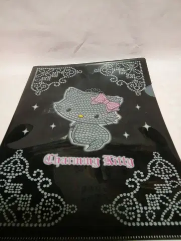 미사용 산리오 오리지널 Charmmy Kitty 클리어 파일 레트로